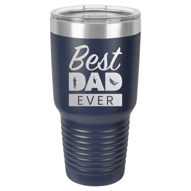 Best Dad Ever Fishing 30oz Ringneck Tumbler